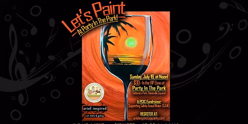 Party, Paint, & Sip - at Party In The Park!