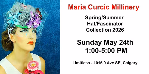 Maria Curcic Millinery Spring\/Summer hat collection