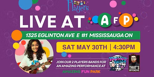 The Performing Artist Program Players LIVE at Amazing Fun Park! 