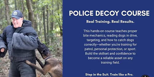 Police Decoy Course