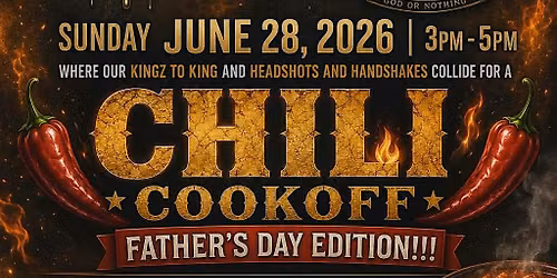 Chili Cookoff Father\u2019s Day Edition