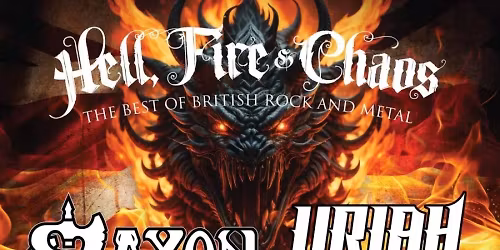 Saxon at O2 City Hall