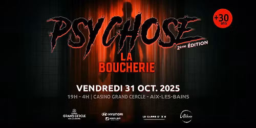 \ud83e\ude78Psychose 2 : La Boucherie \ud83e\ude78www.psychose-event.fr