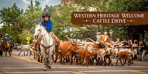 Western Heritage Welcome Cattle Drive
