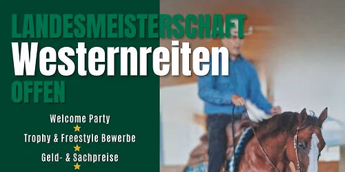 Landesmeisterschaft Westernreiten Offen