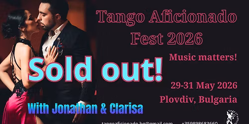 Tango Aficionado Fest 2026