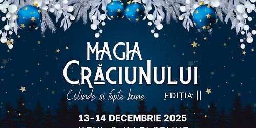 KARLSRUHE: Magia Cr\u0103ciunului - Colinde \u0219i fapte bune !  Edi\u021bia 2