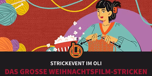 Strick-Kino im OLi: Das gro\u00dfe Weihnachtsfilm-Stricken