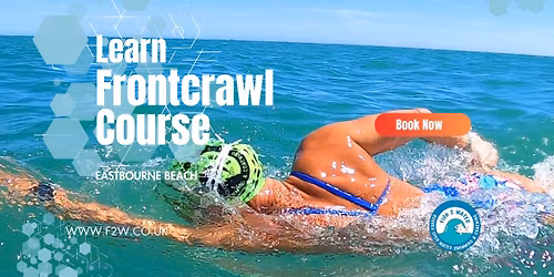 Learn to Swim Front Crawl in the Sea