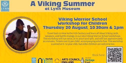 Viking Warrior School Workshop for Children
