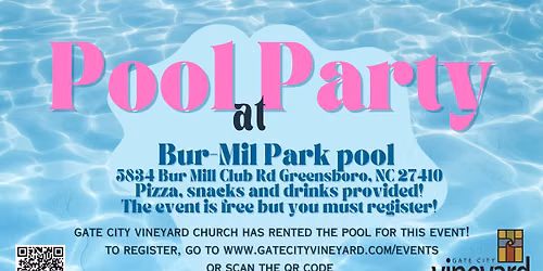 Pool Party at Bur-Mil Park