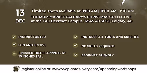 Grinch Tree | The Mom Market | 2 PM