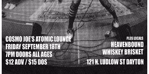 The Iron Roses w\/ Rodeo Boys, Heavenbound, Whiskey Brisket