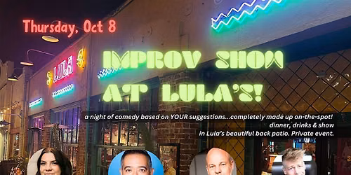 Improv Show at Lula's!