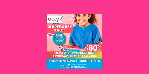OOLY Warehouse Sale 2026