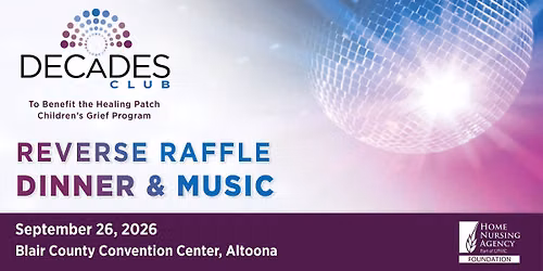 Decades Club to Benefit the Healing Patch