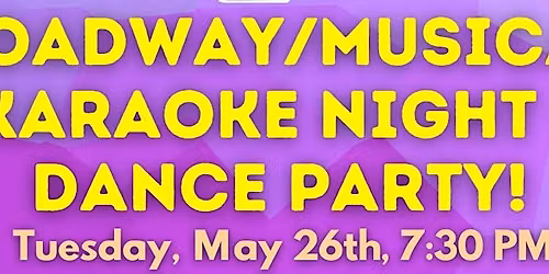 Broadway\/Musical Karaoke Night at Pig Beach!