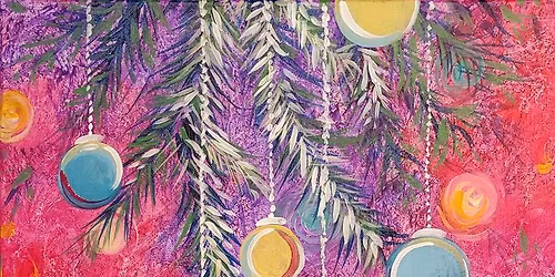 Paint and Sip: Jeweled Ornaments