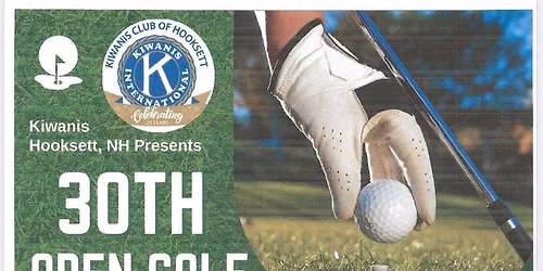 30th Open Golf Tournament Scramble