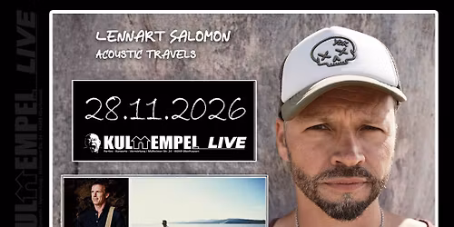 Lennart Salomon - Acoustic Travels 2025 mit mit Mirko Michalzik