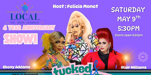 Tucked & Loaded Drag Happy Hour! 4 Year Anniversary!