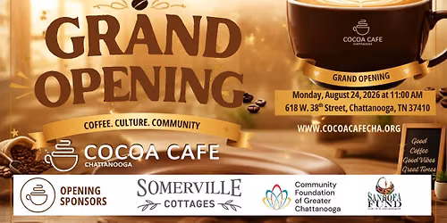 Cocoa Cafe Grand Opening