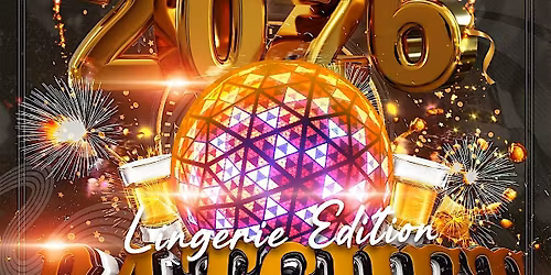 Shake Bar Presents A Ratchet New Years Eve Bash Lingerie Edition