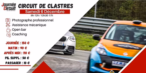 Journ\u00e9e Circuit Clastres - Samedi 6 d\u00e9cembre 2025