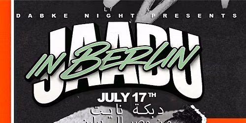 DABKE NIGHT , JAADU IN BERLIN