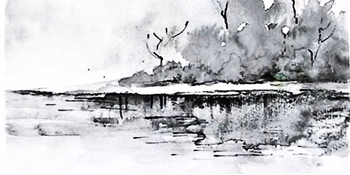 Black Ink Landscape, Adults and Teens Art Class
