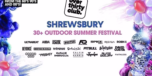OVER 30s CLUB - Daytime Open Air Festival - Flamingo Terrace