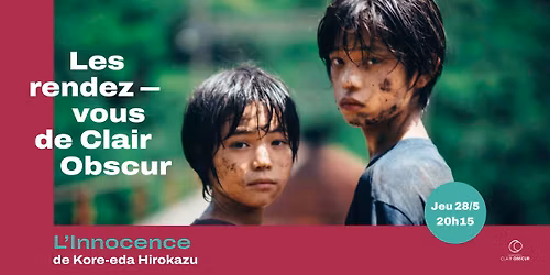 Les RDV de Clair-Obscur : L'innocence d'Hirokazu Kore-eda 