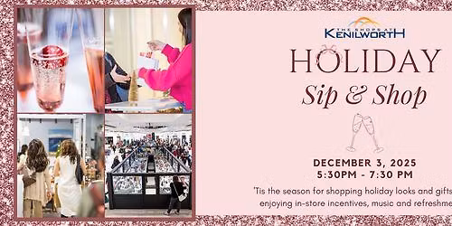 Holiday Sip & Shop