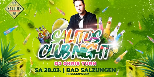Salitos Club Night | SA 28.03.2026| Pressenwerk Bad Salzungen
