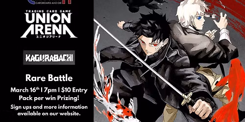 Union Arena - Kagurabachi Rare Battle