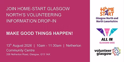 Home-Start Glasgow North - Volunteering Information Drop In Event
