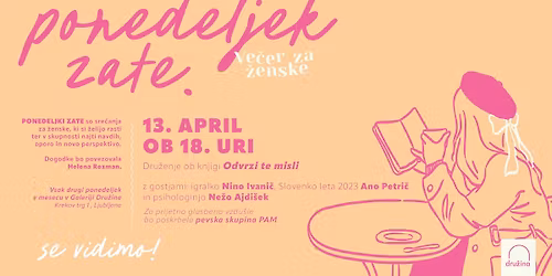 \ud83e\udde1 Ponedeljek zate. Ve\u010der za \u017eenske - Odvrzi te misli \ud83e\ude77