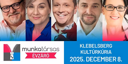 MUNKAT\u00c1RSAS \u00e9vz\u00e1r\u00f3 Budapesten!