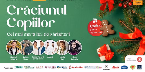 Cr\u0103ciunul Copiilor 2025: cel mai mare bal de s\u0103rb\u0103tori