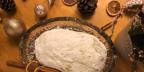 Stollen k\u0113ksa pagatavo\u0161anas meistarklase 29\/11\/2025