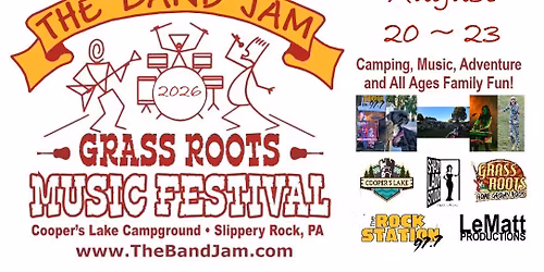 The Band Jam Grass Roots Music Festival 2026
