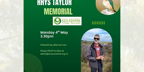 Rhys Taylor SSCT Memorial 