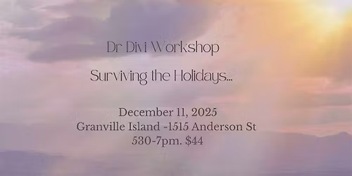Dr Divi Workshop - Surviving the Holidays!