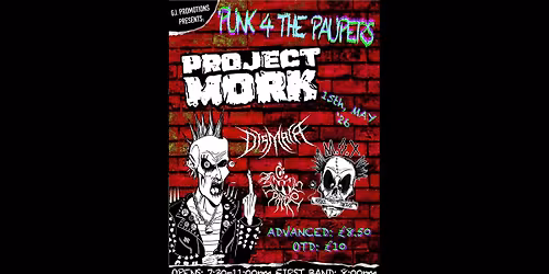 Punk For The Paupers; a modern punk night @ the B2