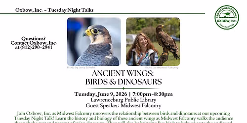 Ancient Wings: Birds & Dinosaurs - Tuesday Night Talk Series