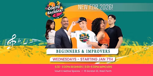 Bachata Beginners and Improvers with Corito de Bachata! 
