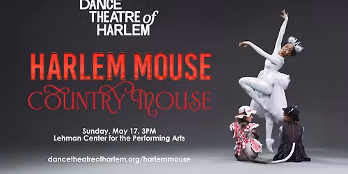 Dance Theatre of Harlem - Harlem Mouse\/Country Mouse at Lehman Performing Arts Center