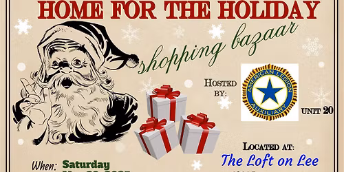 2025 Home for the Holiday Shopping Bazaar
