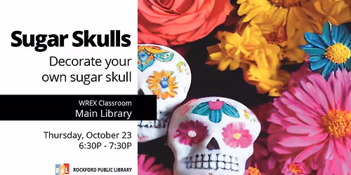 Sugar Skulls-Decorate your own skull