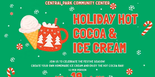 Holiday Hot Cocoa and Ice Cream